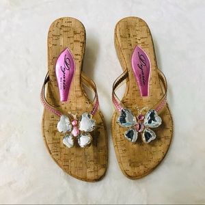 Dezario butterfly wedges